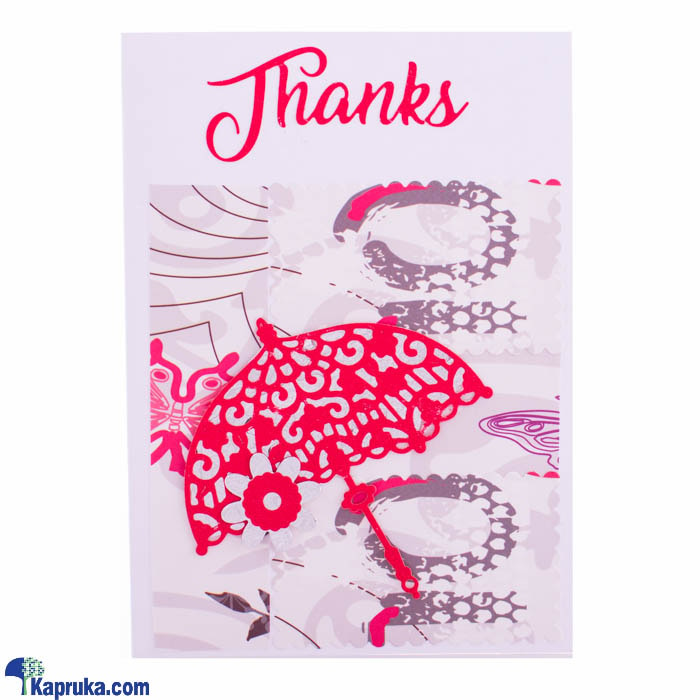 Handmade Thank You Greeting Card Online at Kapruka | Product# greeting00Z1841