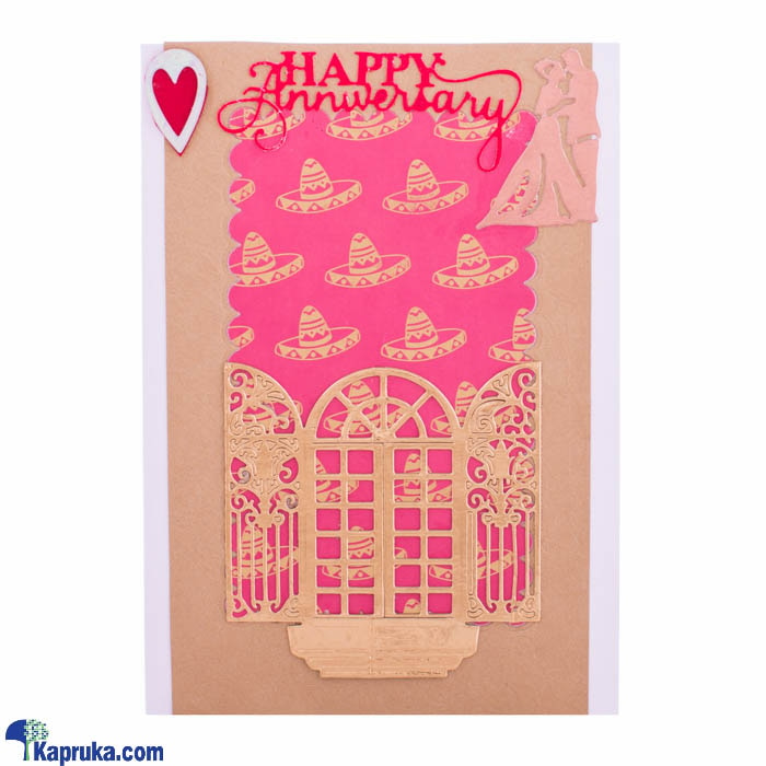 Handmade Happy Anniversary Greeting Card Online at Kapruka | Product# greeting00Z1843