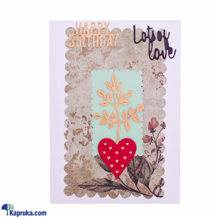 Handmade Happy Birthday Greeting Card Online at Kapruka | Product# greeting00Z1845