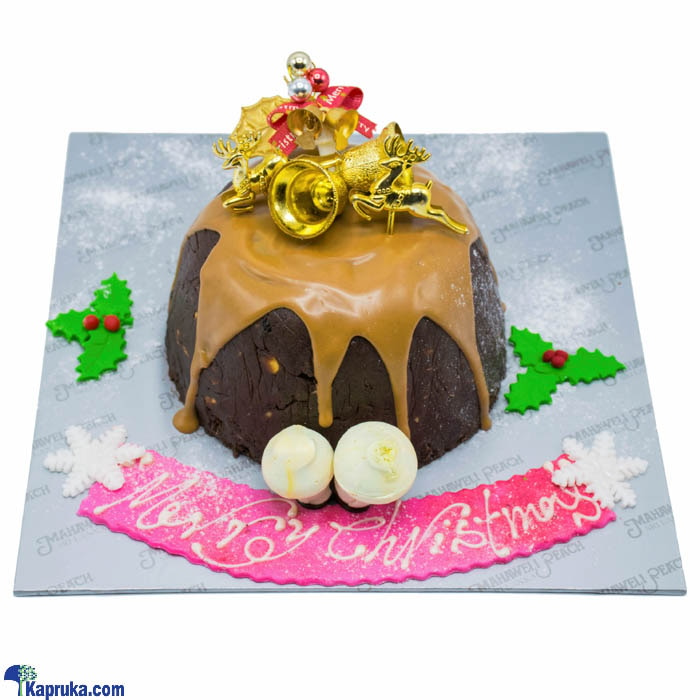 Traditional Plum Pudding With Brandy Butter Sauce Online at Kapruka | Product# cake0MAH00242
