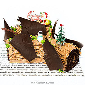 Movenpick Yule Log Cake Online at Kapruka | Product# cakeMVP00132