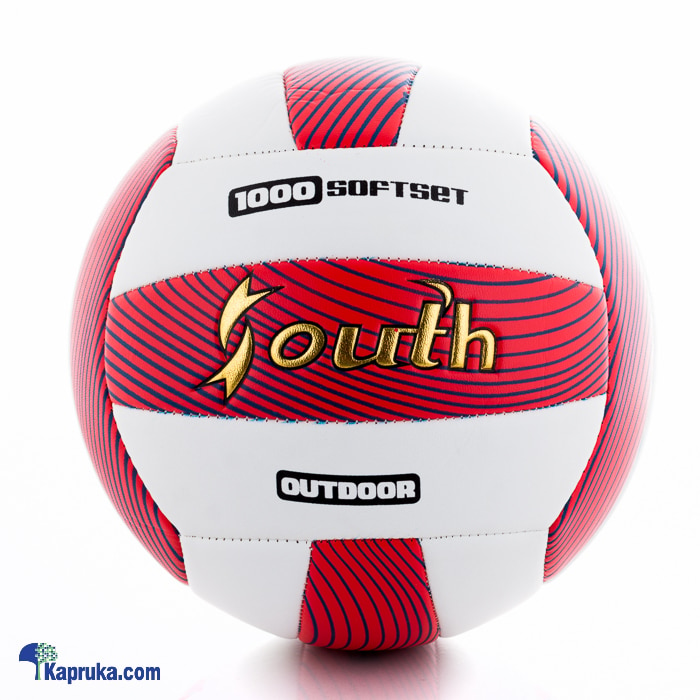 Red And White Volleyball Online at Kapruka | Product# sportsItem00140