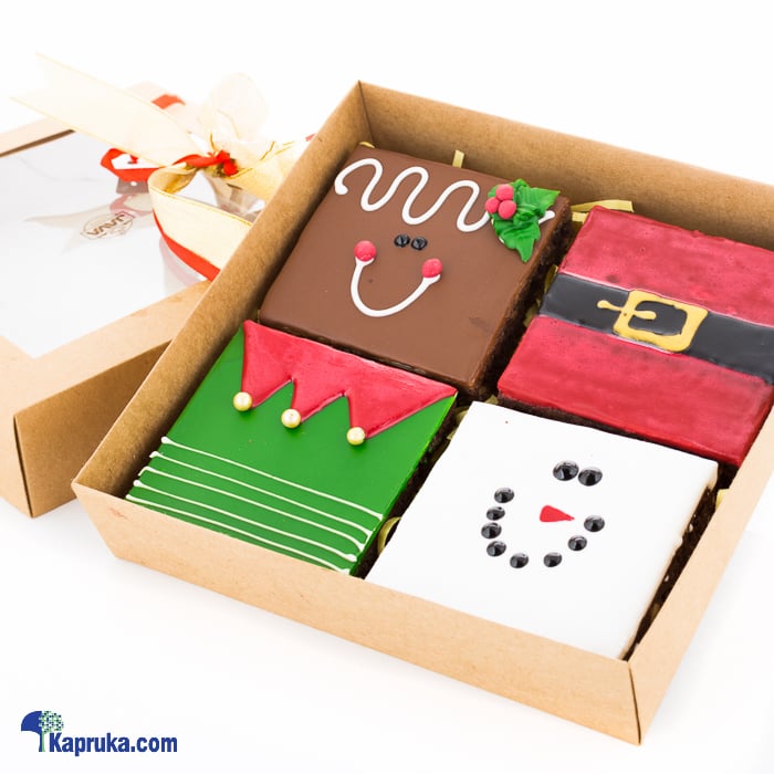 Java Christmas Brownie Online at Kapruka | Product# cakeJAVA00134