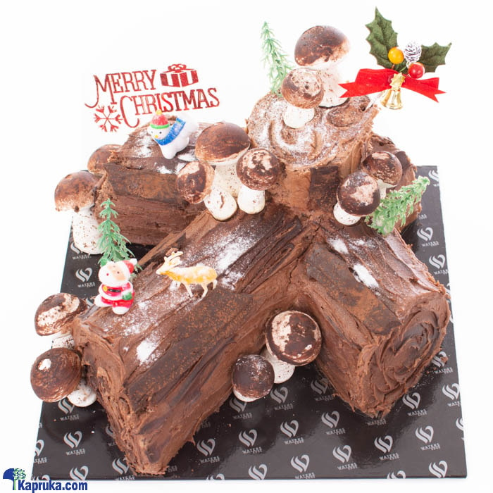 Christmassy Yule Log Online at Kapruka | Product# cakeWE00119
