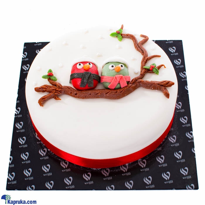 ' Magical Winter ' Christmas Cake Online at Kapruka | Product# cakeWE00117