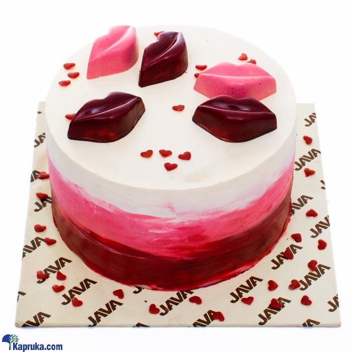 Java Sealed With Kisses Cake Online at Kapruka | Product# cakeJAVA00144