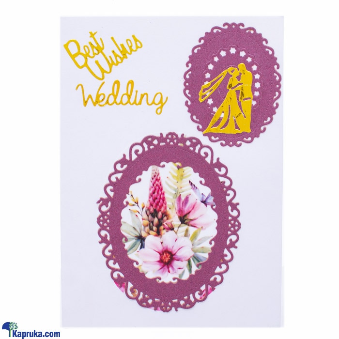Handmade Wedding Greeting Card Online at Kapruka | Product# greeting00Z1908