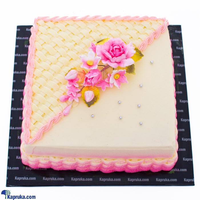 Perfectionist Ribbon Cake Online at Kapruka | Product# cake00KA001044