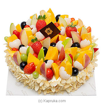 Shangri- La - Fresh Fruit Cake Online at Kapruka | Product# cakeSHG00138