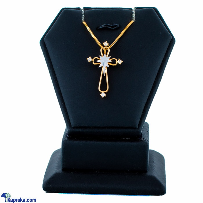 Swarnamahal 22kt Yellow Gold Cross - CR0000030 Online at Kapruka | Product# jewelleryS0308