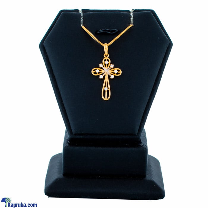 Swarnamahal 22kt Yellow Gold Cross - CR0000029 Online at Kapruka | Product# jewelleryS0309