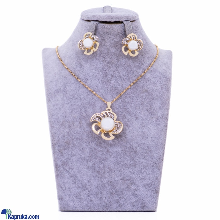 Crystal Necklace Set(gp0880) Online at Kapruka | Product# stoneNS0333