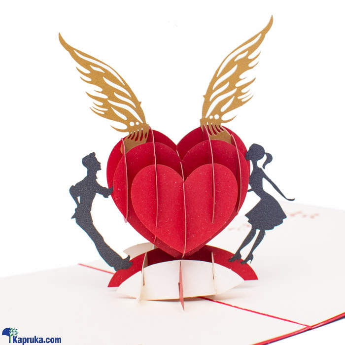 3D Heart Popup Greeting Card Online at Kapruka | Product# greeting00Z1937