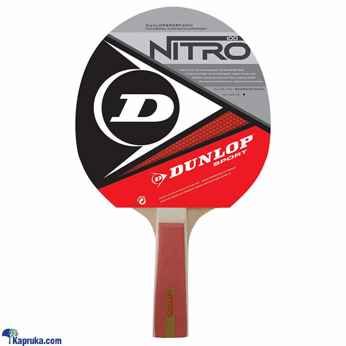 Dunlop Nitro Power Table Tennis Bat Online at Kapruka | Product# sportsItem00160