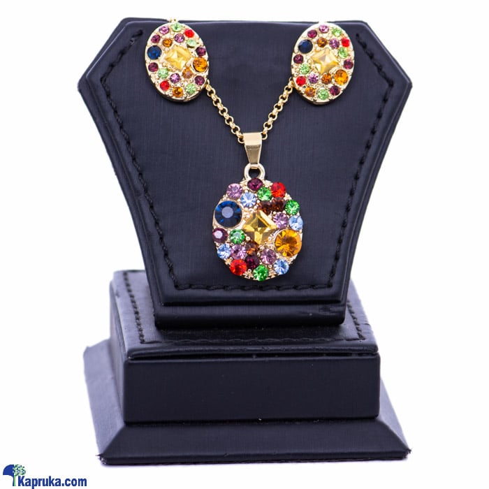 Crystal Necklace Set Online at Kapruka | Product# stoneNS0330