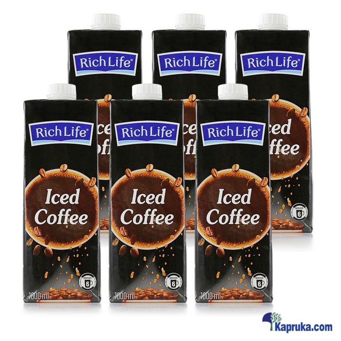 Rich Life Iced Coffee- 1000ml - 06 Pack Online at Kapruka | Product# grocery00912