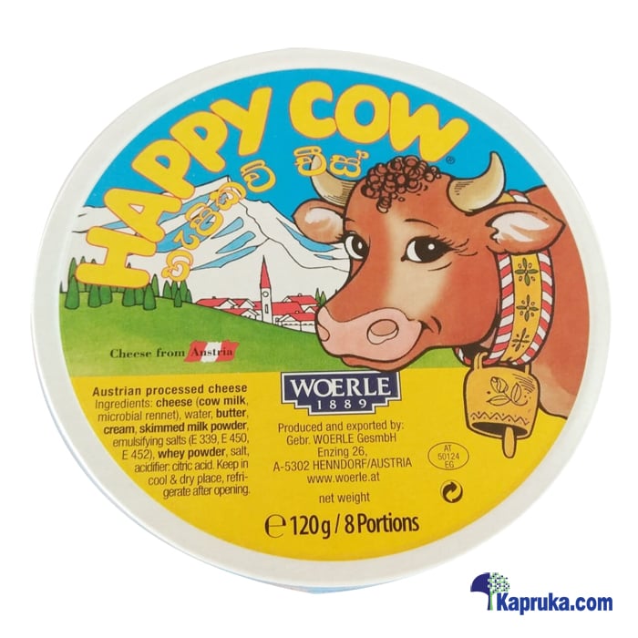 Happy Cow Cheese - 120g (8 Portions) Online at Kapruka | Product# grocery00929