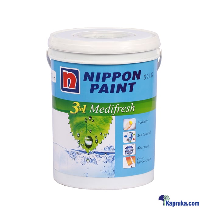 Nippon Medifresh Emulsion Paint (Brilliant White) 1 L Online at Kapruka | Product# household00385_TC1