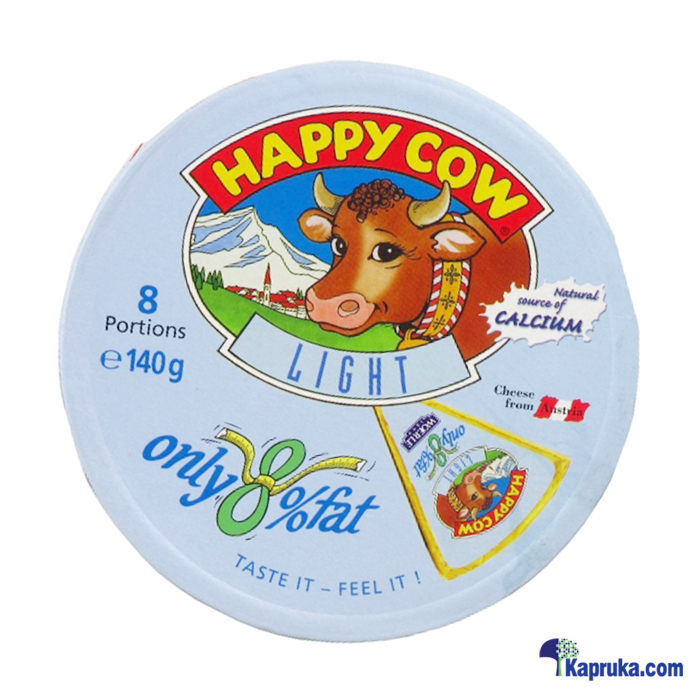 Happy Cow Cheese Low Fat Round Box (140g) Online at Kapruka | Product# grocery00956