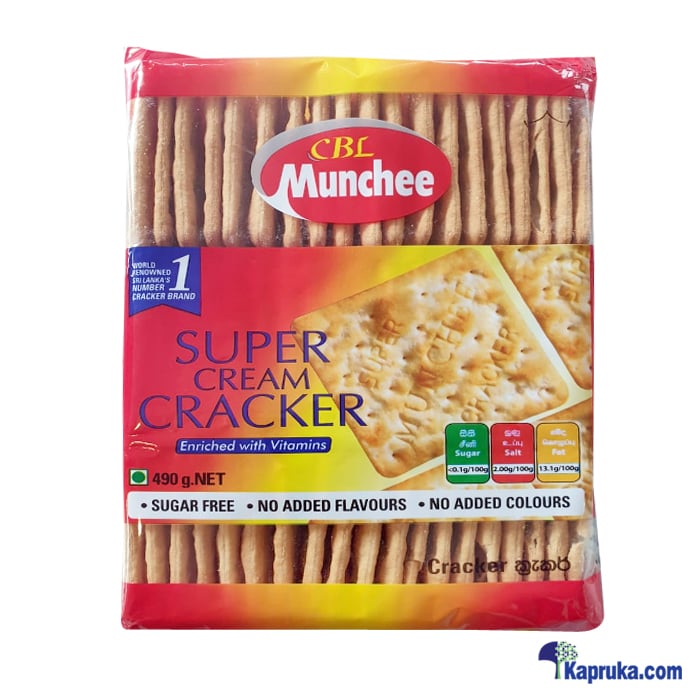 Munchee Super Cream Cracker 490g Online at Kapruka | Product# grocery00966