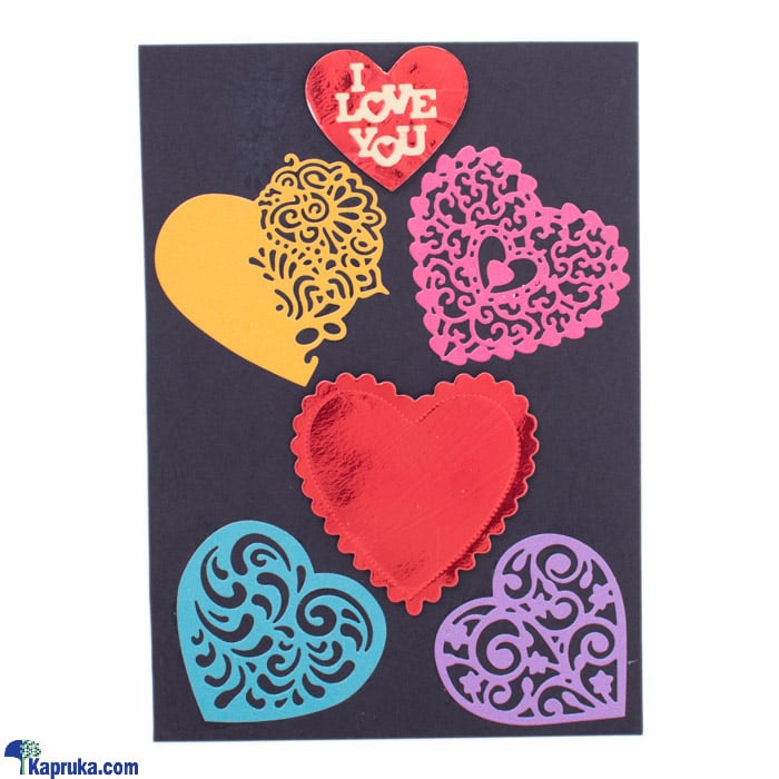 Handmade I Love You Greeting Card Online at Kapruka | Product# greeting00Z1990