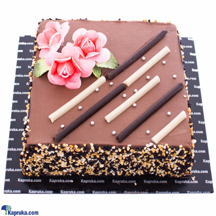 Choco Stripes Chocolate Cake Online at Kapruka | Product# cake00KA001080