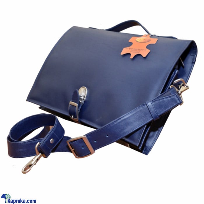 P.G Martin Harsha Genuine Leather Bag - Brown Online at Kapruka | Product# fashion001272_TC1