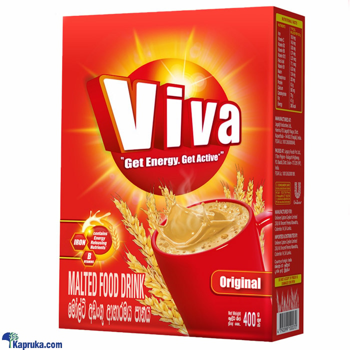 Viva Malted Food Drink 400g Online at Kapruka | Product# grocery001096