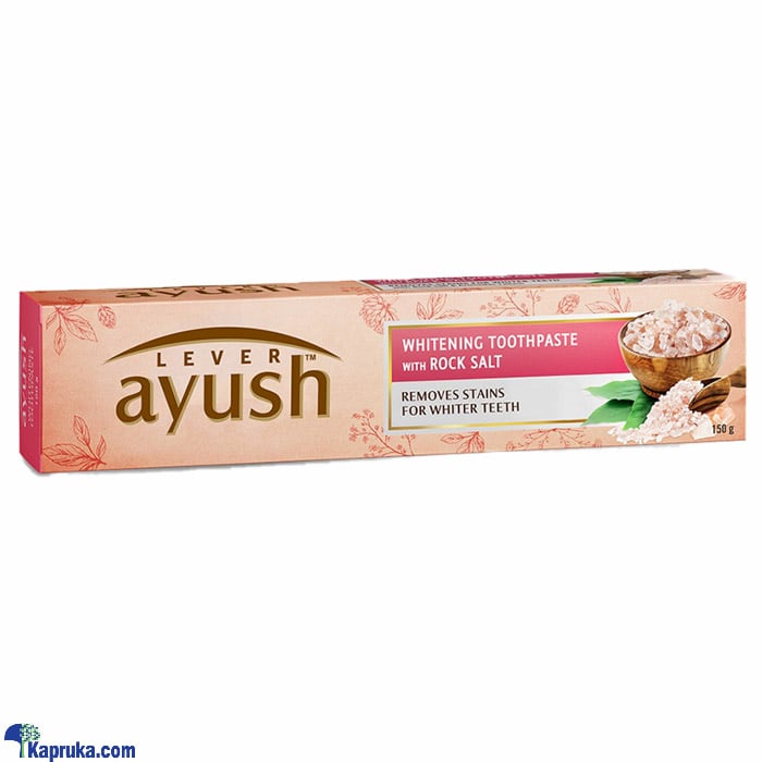 Ayush Whitening Toothpaste 120g Online at Kapruka | Product# grocery001121
