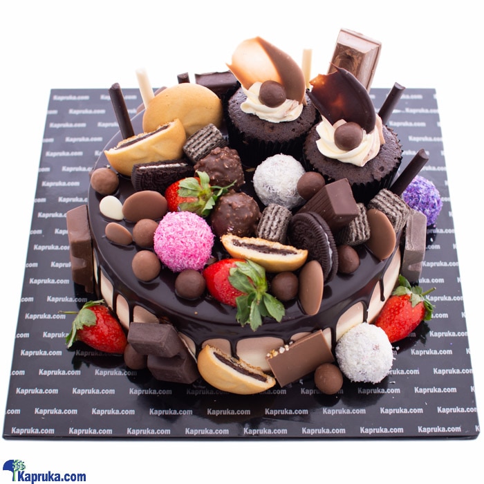 Messy Flavours Chocolate Gateau Cake Online at Kapruka | Product# cake00KA001078