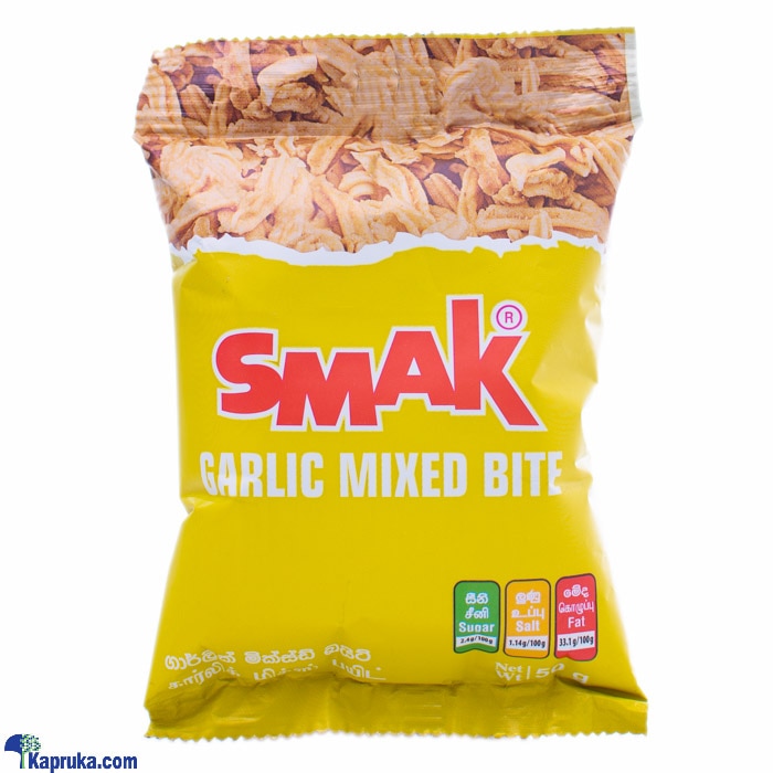 Smak Garlic Mixed Bite- 50g Online at Kapruka | Product# grocery001136