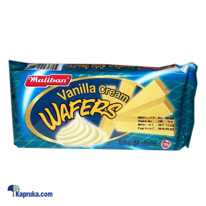 Maliban Cream Wafers- Vannilla - 225g Online at Kapruka | Product# grocery001142