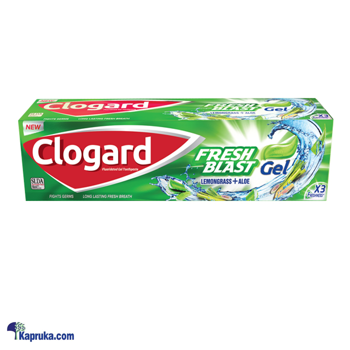 Clogard Freshblast Gel Lemongrass And Aloe Toothpaste120g Online at Kapruka | Product# grocery001200
