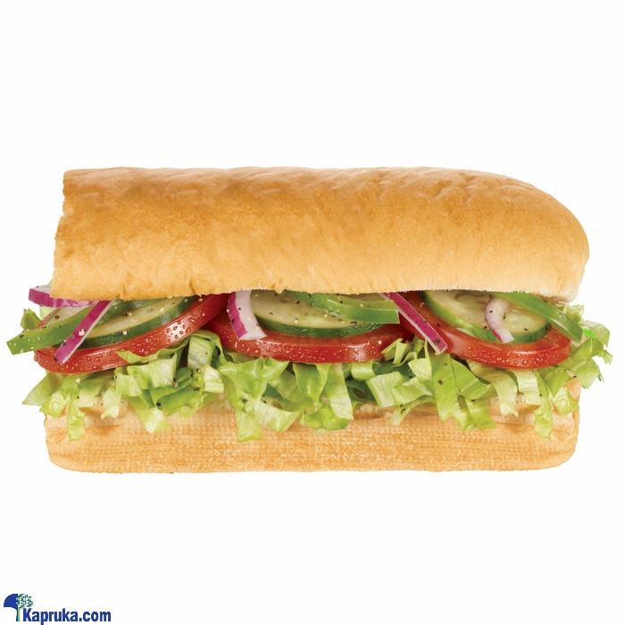 Footlong Veggie Delite Toasted Bread with Cheese Sub - White Italian Bread Online at Kapruka | Product# SBW00114_TC1