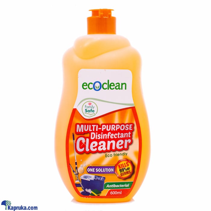 Eco Clean Multi- Purpose Disinfectant Cleaner- 600ml Online at Kapruka | Product# grocery001242