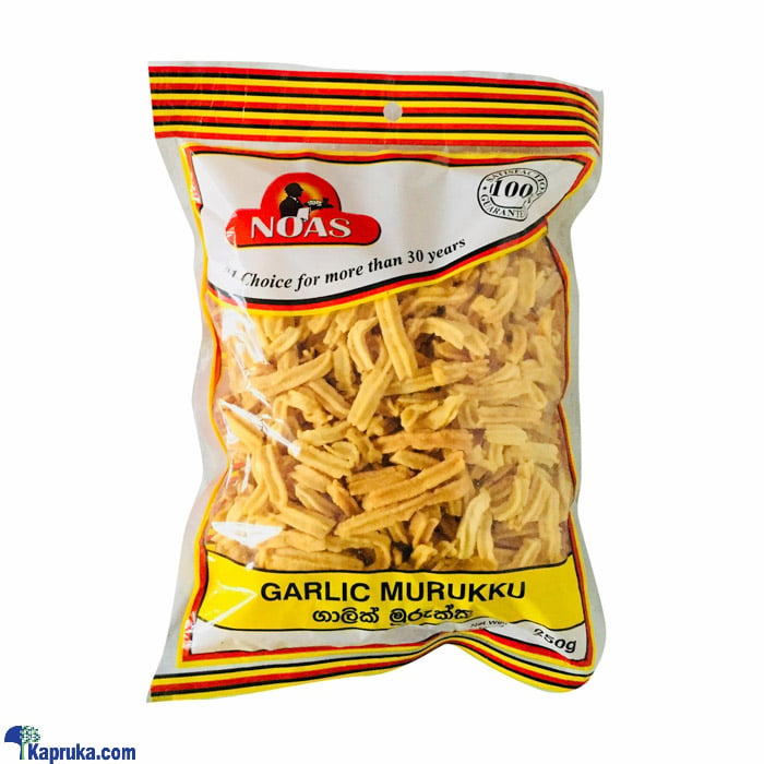 Noas Garlic Murukku 250g Online at Kapruka | Product# grocery001318