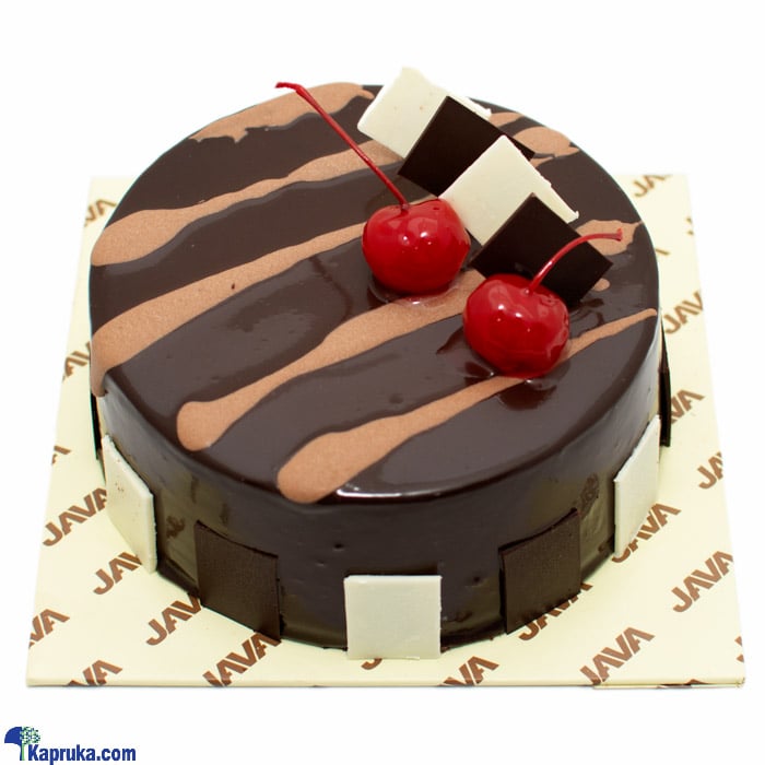 Chocolate Cherry Ganache Cake Online at Kapruka | Product# cakeJAVA00155