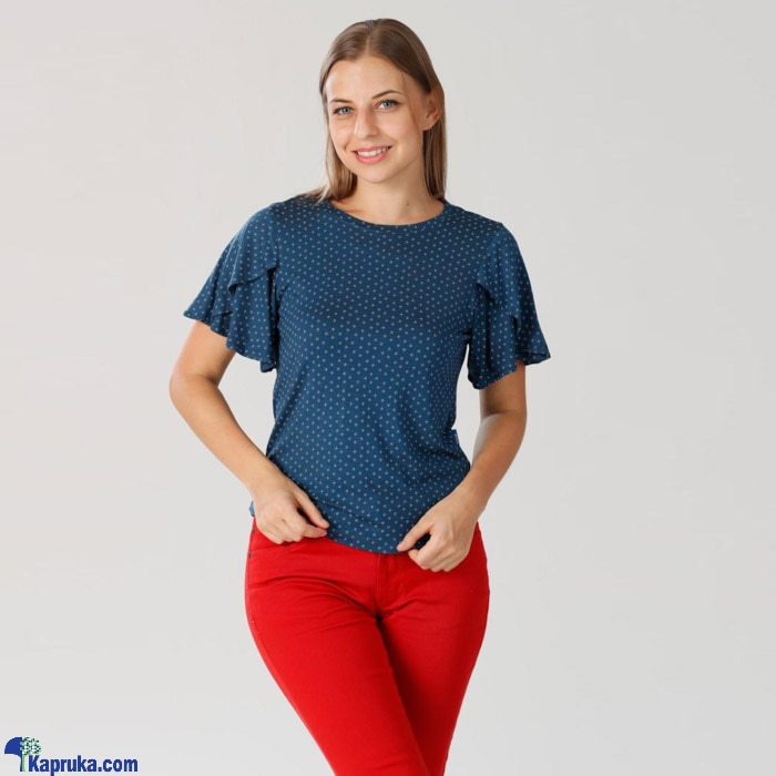 Bell Sleeve Knit T- Shirt Online at Kapruka | Product# clothing0737