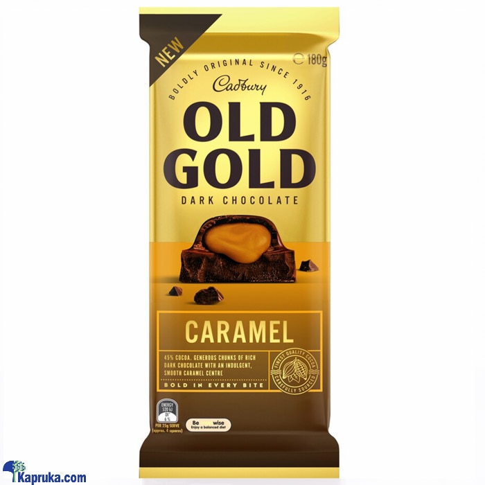 Cadbury Old Gold Dark Chocolate- Caramel 180g Online at Kapruka | Product# chocolates00908