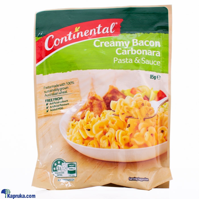 ContinentalGlobalfoods Continental Creamy Bacon Carbonara Pasta And