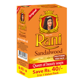 Rani Sandalwood Soap - 5 In1 Pack Online at Kapruka | Product# grocery001434