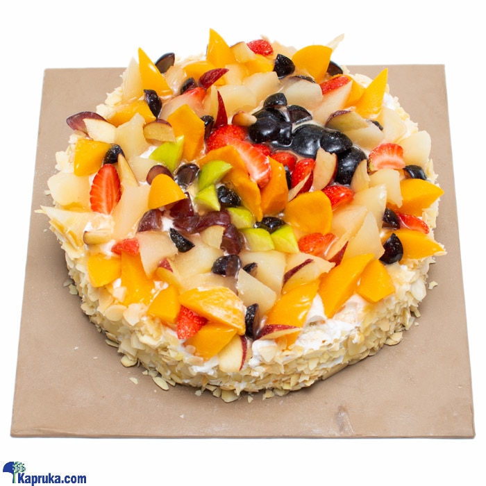 Cinnamon Lakeside Fruit Flan Cake Online at Kapruka | Product# cakeTA00188