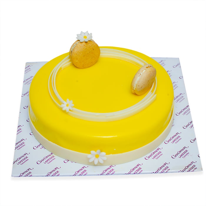 Cinnamon Lakeside Passion Mousse Cake Online at Kapruka | Product# cakeTA00183