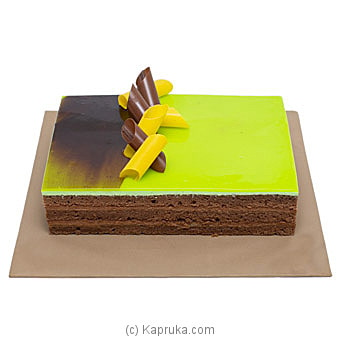 Cinnamon Lakeside Lemon Sacher Cake Online at Kapruka | Product# cakeTA00179