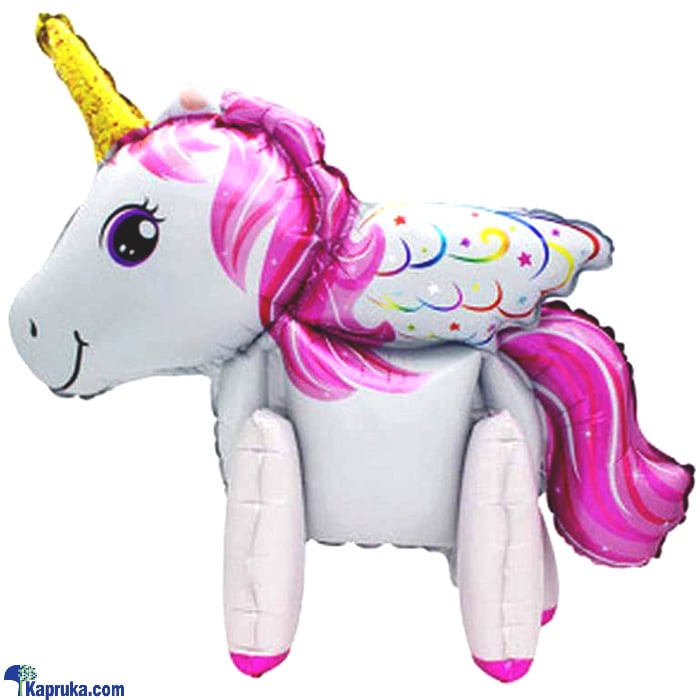 Standing Unicorn Balloon Pink Online at Kapruka | Product# baloonX00104