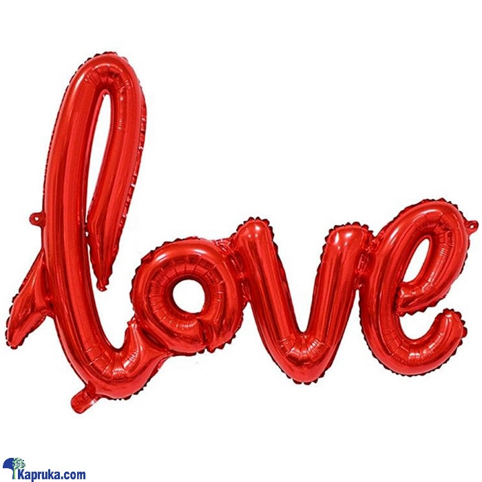 'LOVE' Foil Balloon Red 42' Inch Online at Kapruka | Product# baloonX00107