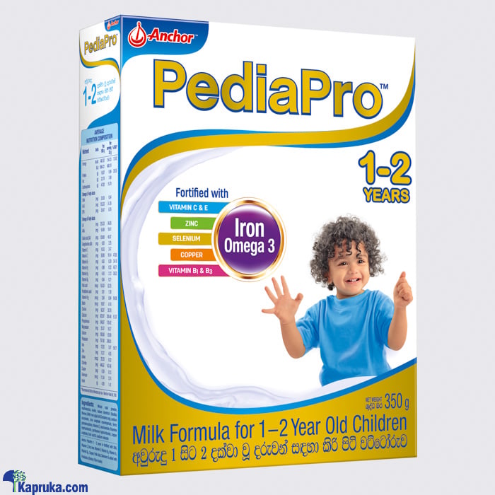 Anchor Pediapro 1- 2 Years- 350g Online at Kapruka | Product# grocery001448