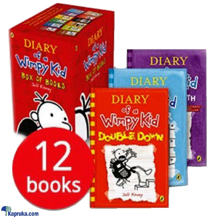 Diary Of A Wimpy Kid Collection (12 Box Of Books) Online at Kapruka | Product# chldbook00118
