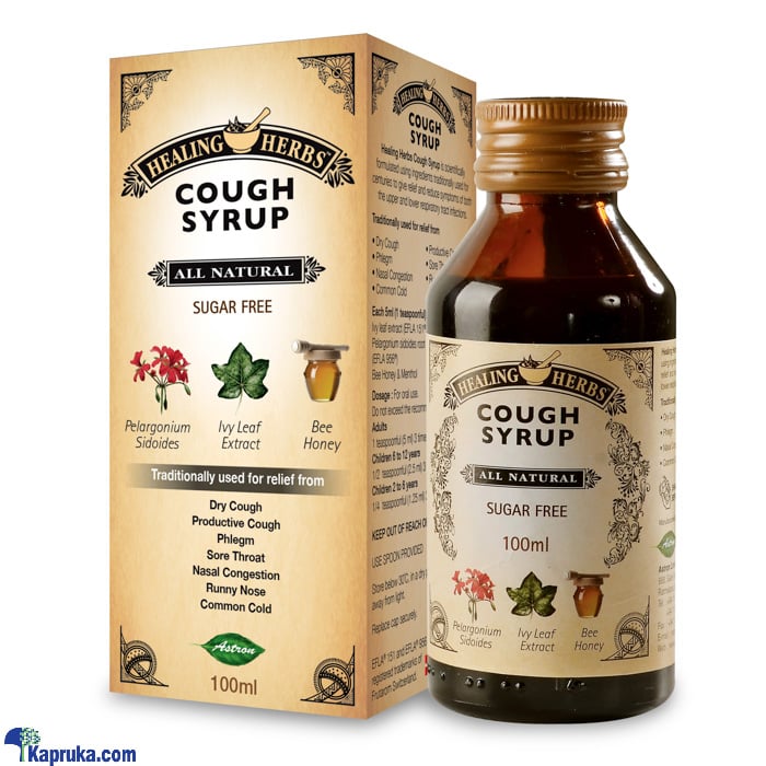 Healing Herbs Cough Syrup - 100ml Online at Kapruka | Product# grocery001466