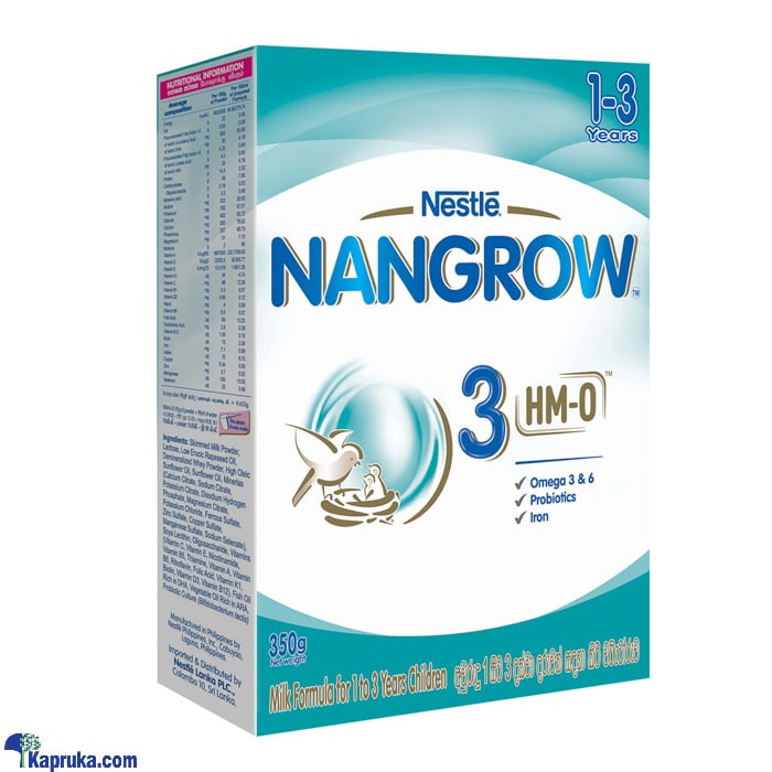 Nestle NANGROW 3 HMO Milk Formula, 300g Online at Kapruka | Product# grocery001541